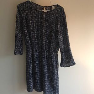 Geometric pattern dress